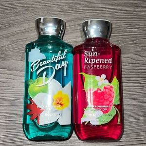 spring bath and body works shower gel duo